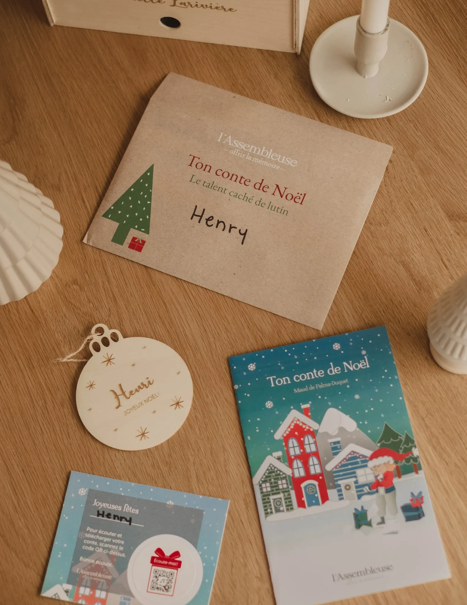 Conte de Noël audio personnalisé