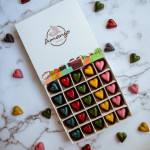 Boite de chocolats - Les coeurs