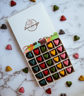 Boite de chocolats de Saint-Valentin