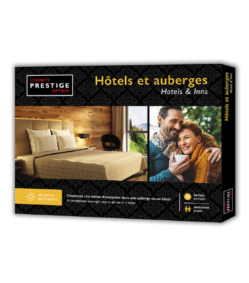 Coffrets Prestige : Hôtels et auberges