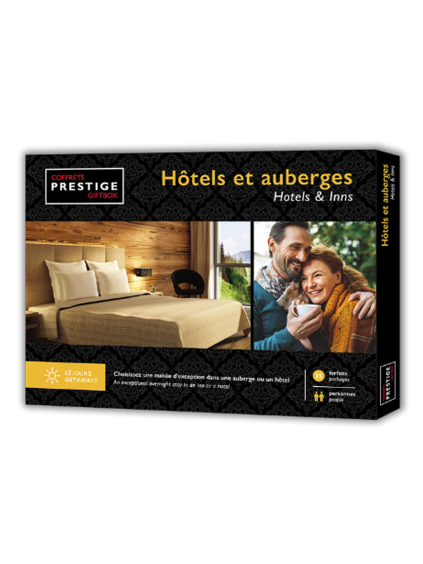 Coffrets Prestige : Hôtels et auberges