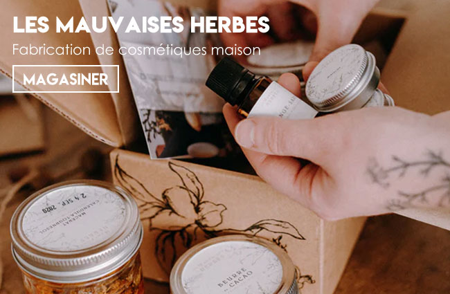 Ensemble de fabrication de cosmétiques maison