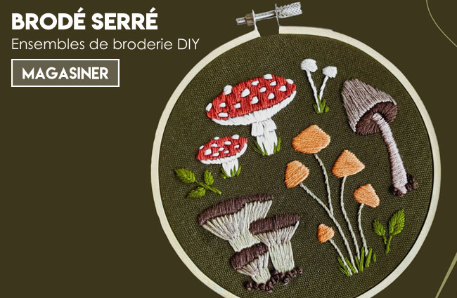 Kit à broderie DIY