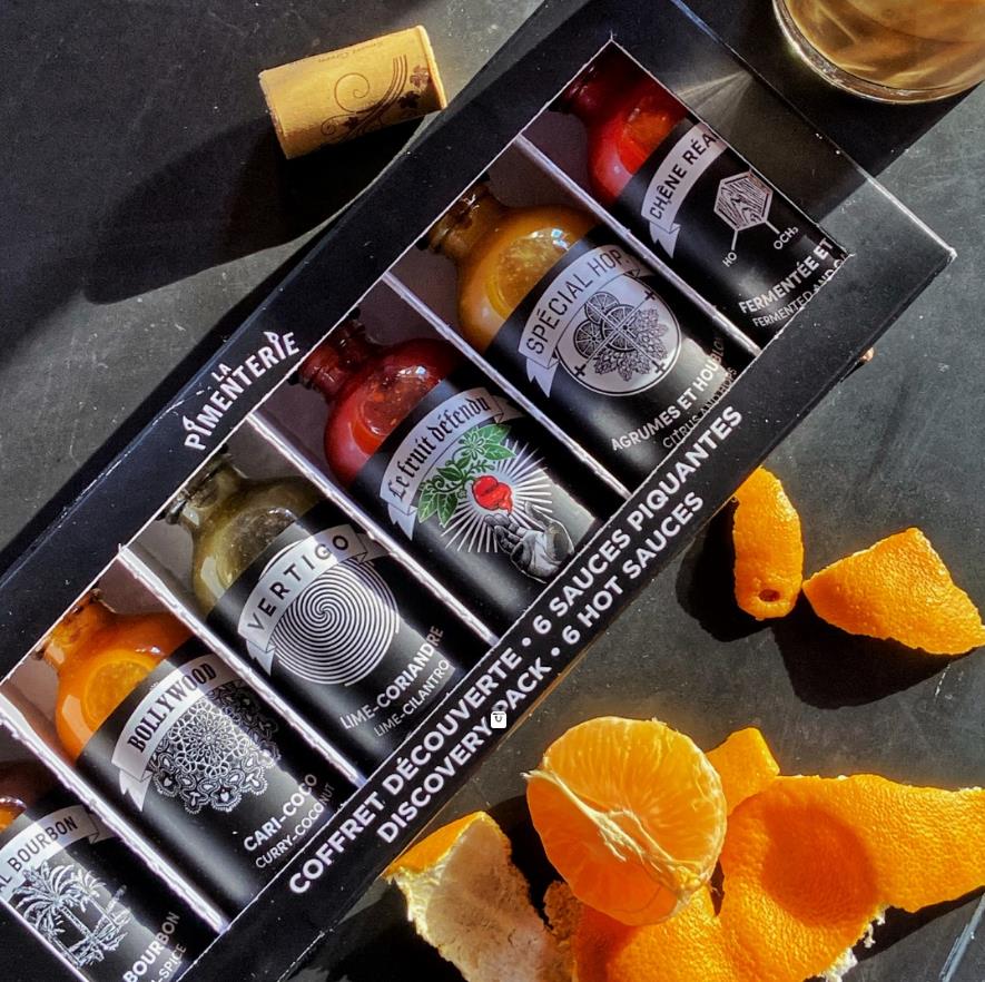 Coffret de sauces piquantes – Découverte de 6 saveurs