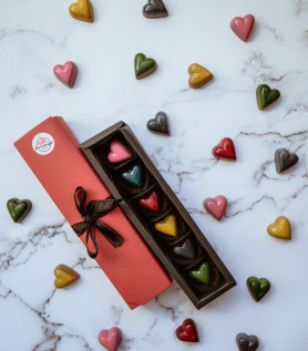 Boite de chocolats – Les coeurs