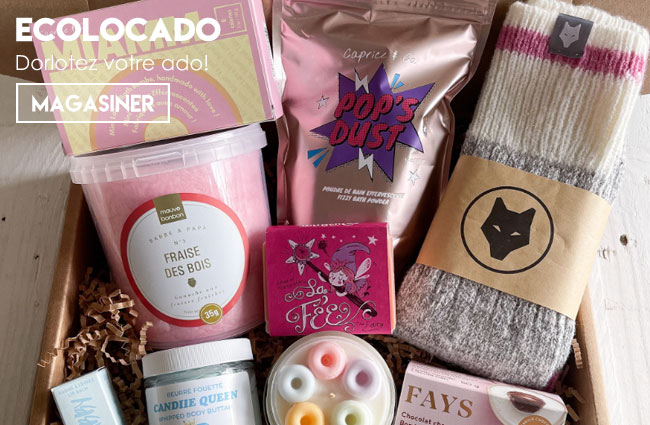 Boîte cadeaux pour adolescente
