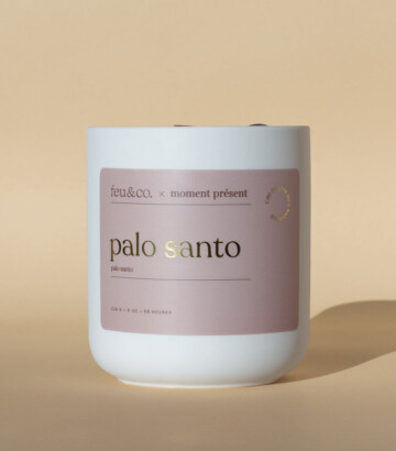 Bougie de soya – Palo Santo