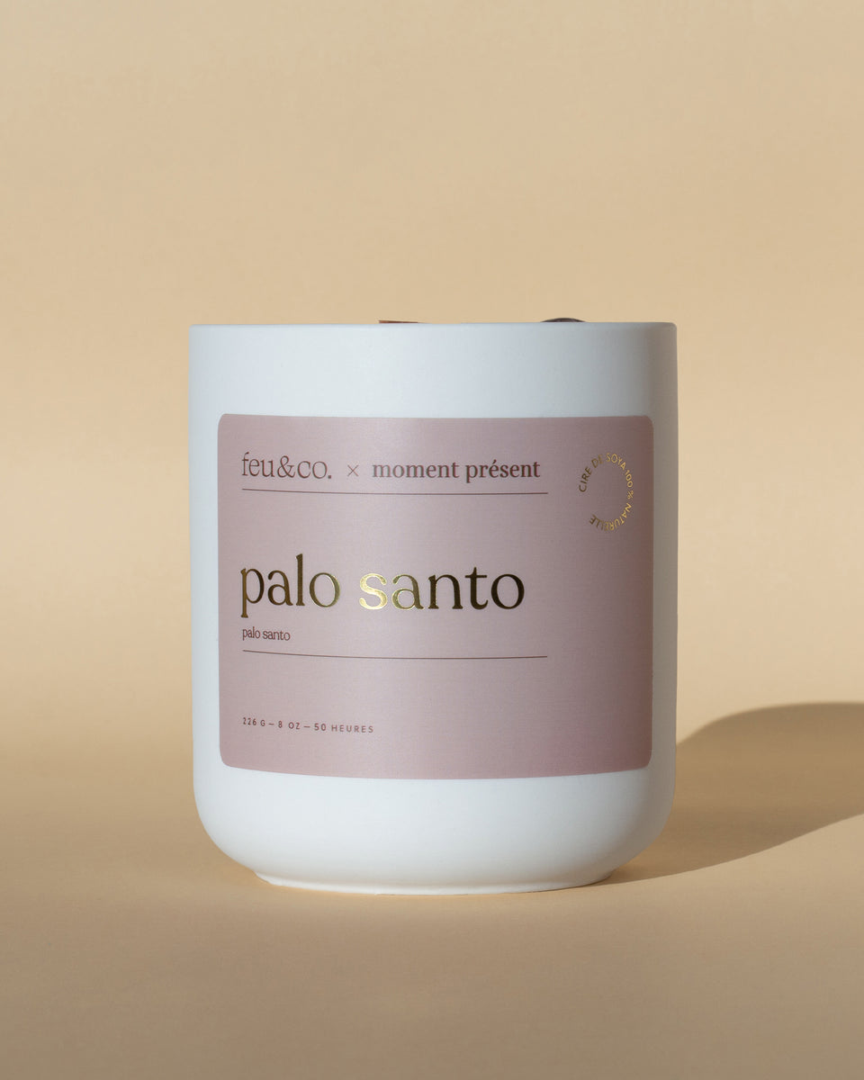 Bougie de soya – Palo Santo