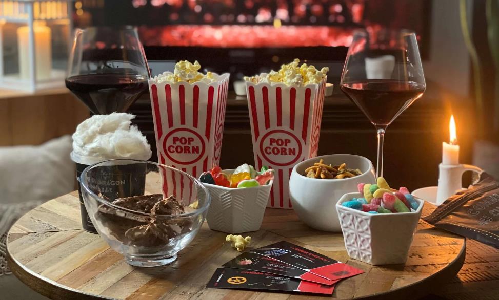 Boîte pour cinéma maison à offrir en cadeau