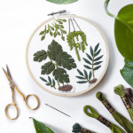 Kit de broderie DIY - Plantes d'intérieur