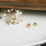 Clous d'oreilles Yoko - Petits coeurs