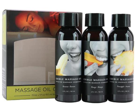 Coffret d'huiles à massage
