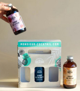Créez votre trio de sirops à cocktail