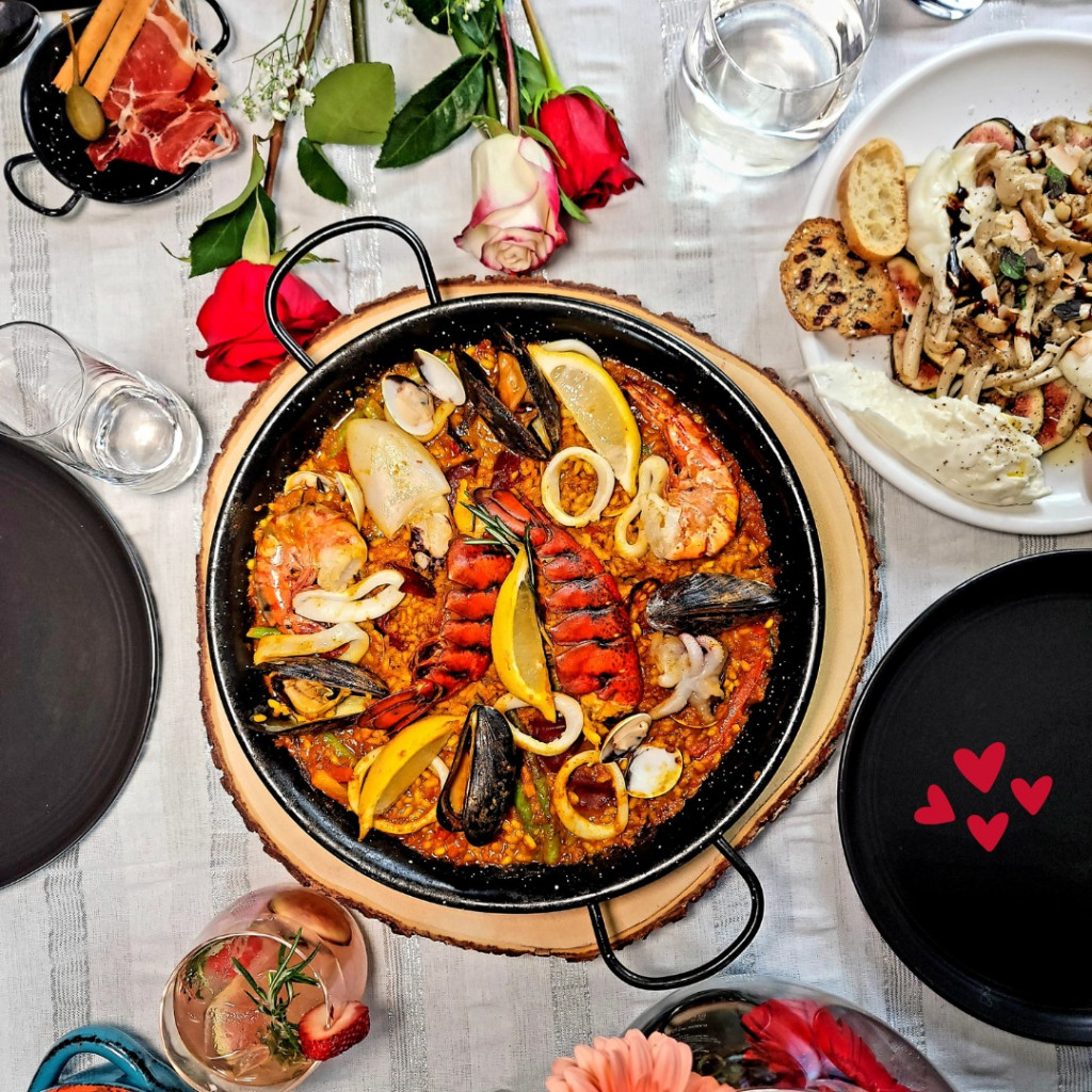 Paella à faire en couple