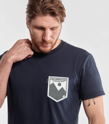 T-shirt personnalisé – Poche au choix
