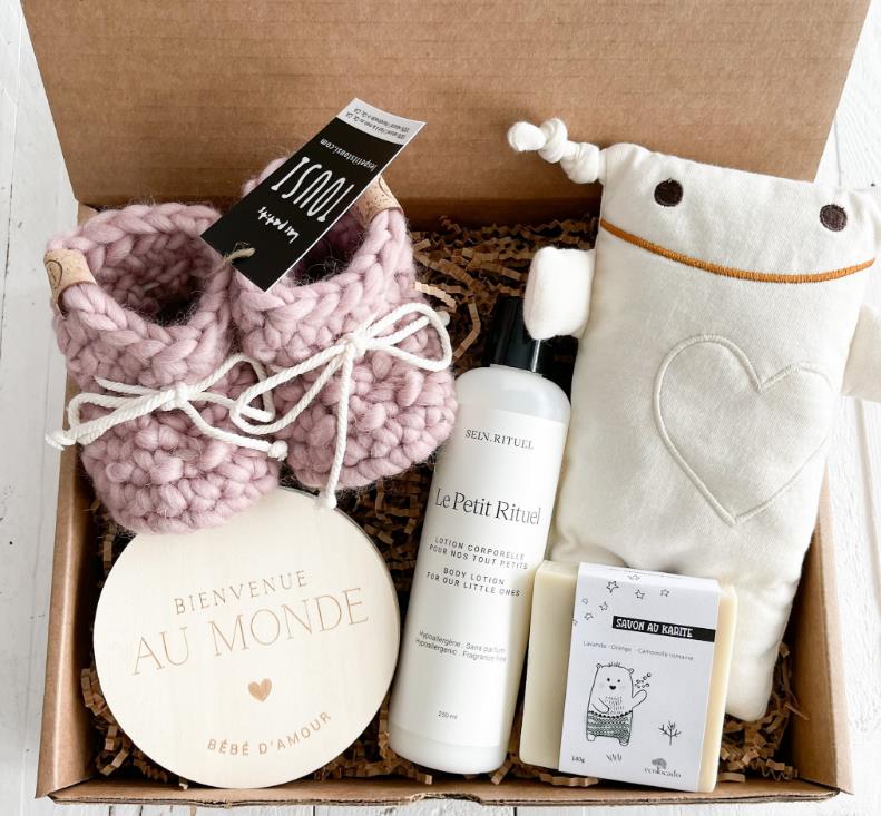 20 cadeaux de shower & naissance de bébé Idée Cadeau Québec