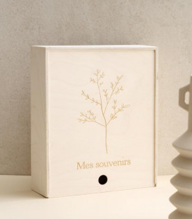 Boîte à souvenirs à personnaliser