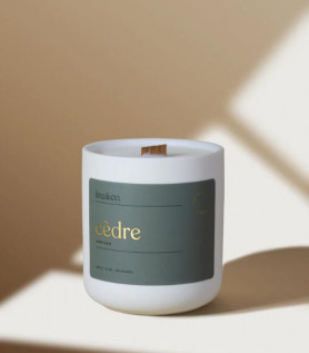 Bougie de soya – Cèdre