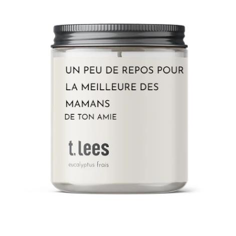 Idée cadeau pour Maman Bougie Message cadeau personnalisé