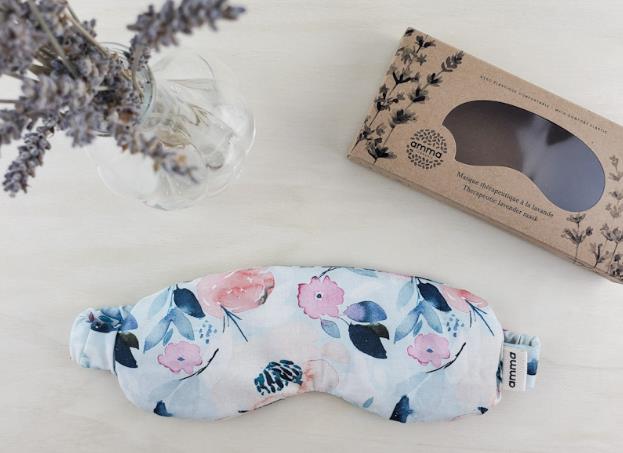 masque lourd thérapeutique pour une nouvelle maman