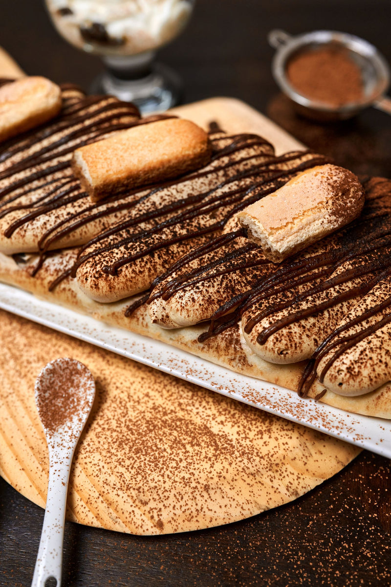 Bûche biscotti au Tiramisu