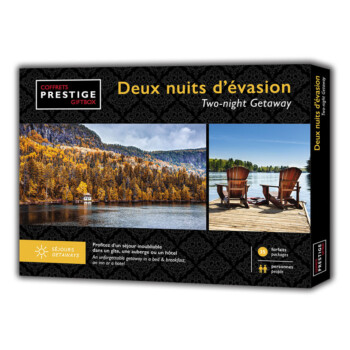 Coffrets Prestige : Deux nuits d’évasion