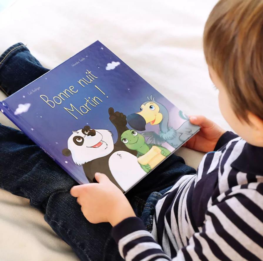 Livre personnalisé Doupando pour enfant - Bonne nuit