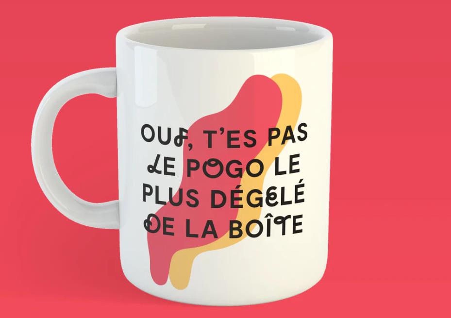 Tasse le Pogo le plus dégelé