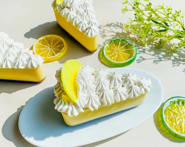 Savon en forme de tarte au citron à offrir à un professeur
