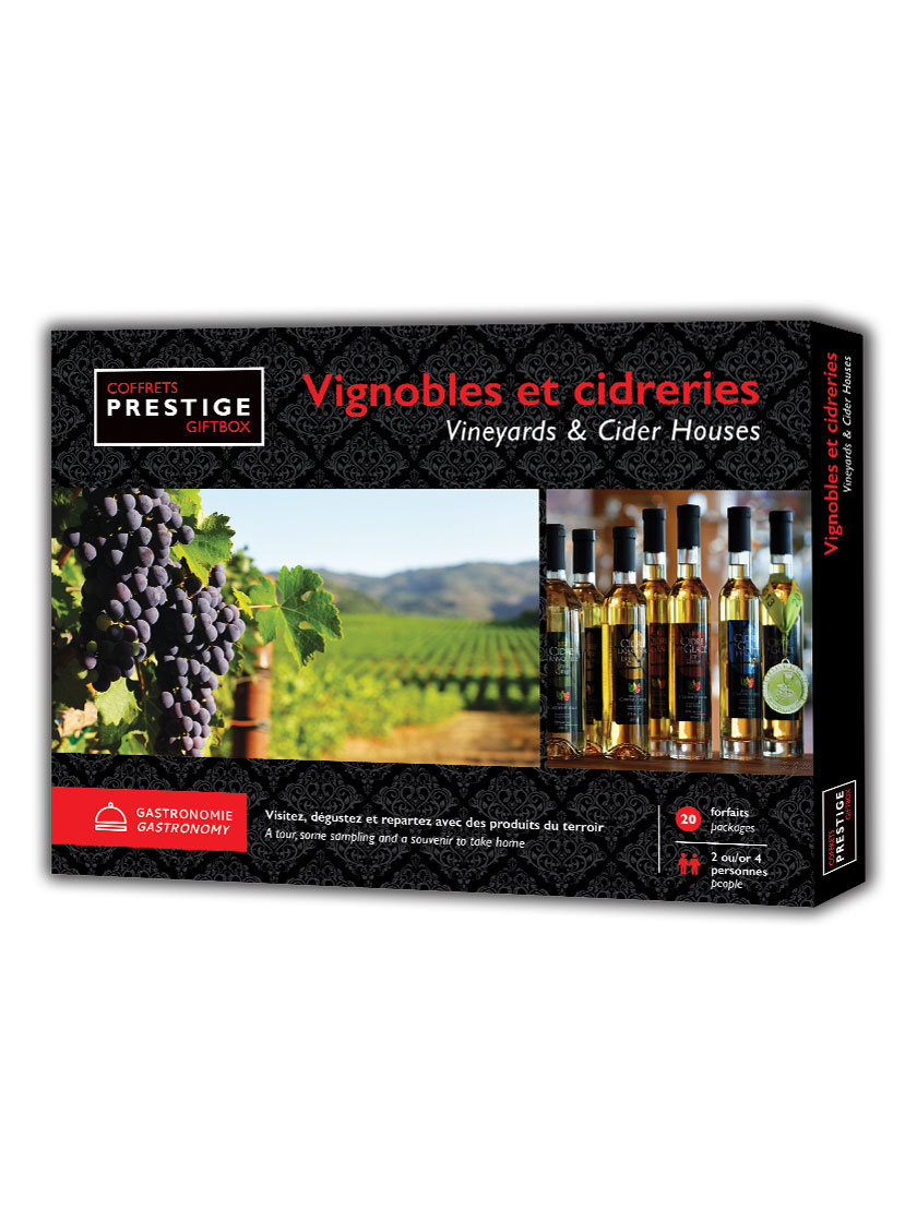 Coffrets Prestige : Vignobles et cidreries