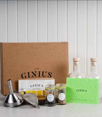 Coffret de Gin Maison – Pétales de rose & concombres