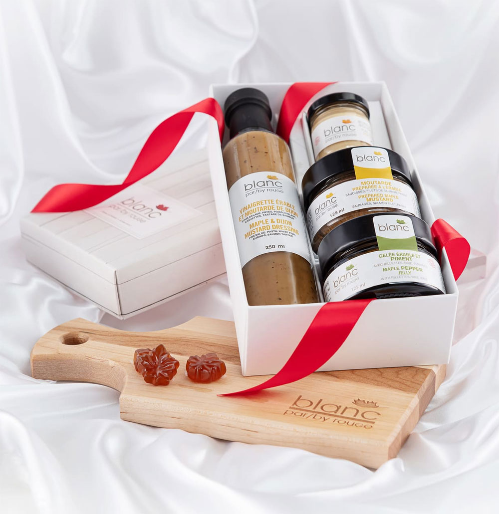 Coffret avec planche – Le parfait gourmet