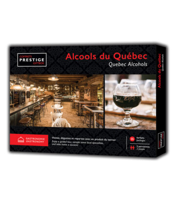 Coffrets Prestige : Alcools du Québec