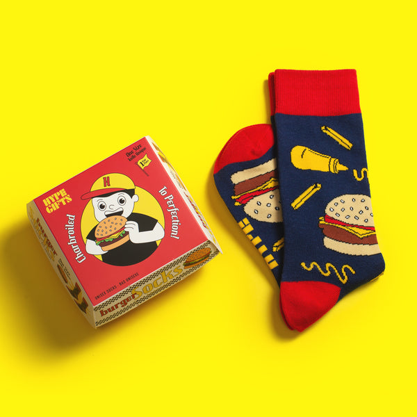 Chaussettes hamburger