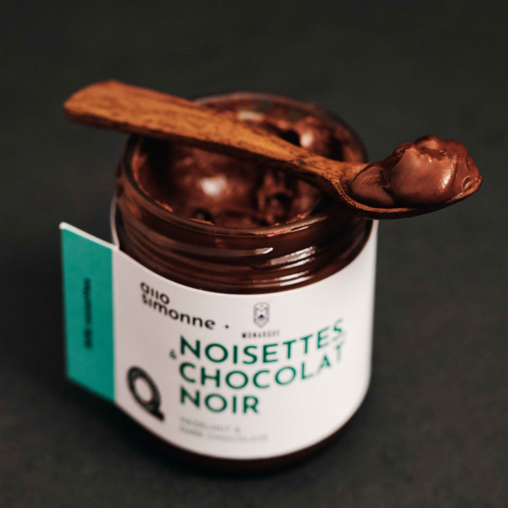 Tartinade aux noisettes & chocolat noir