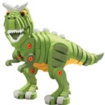 Bloco - T-Rex & Triceratops