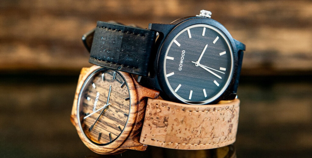 montre en bois