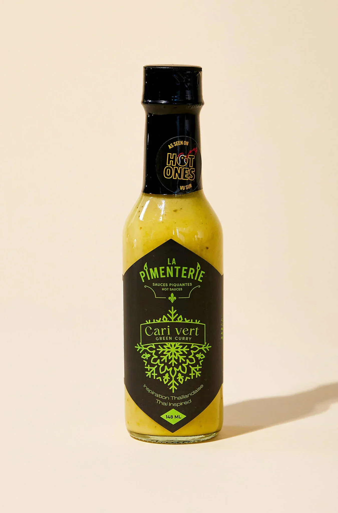 Sauce piquante curry verde