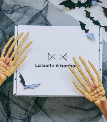 Boîte à bonbons d’Halloween