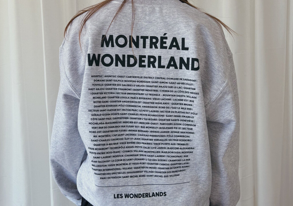 Chandail de Montréal et ses quartiers