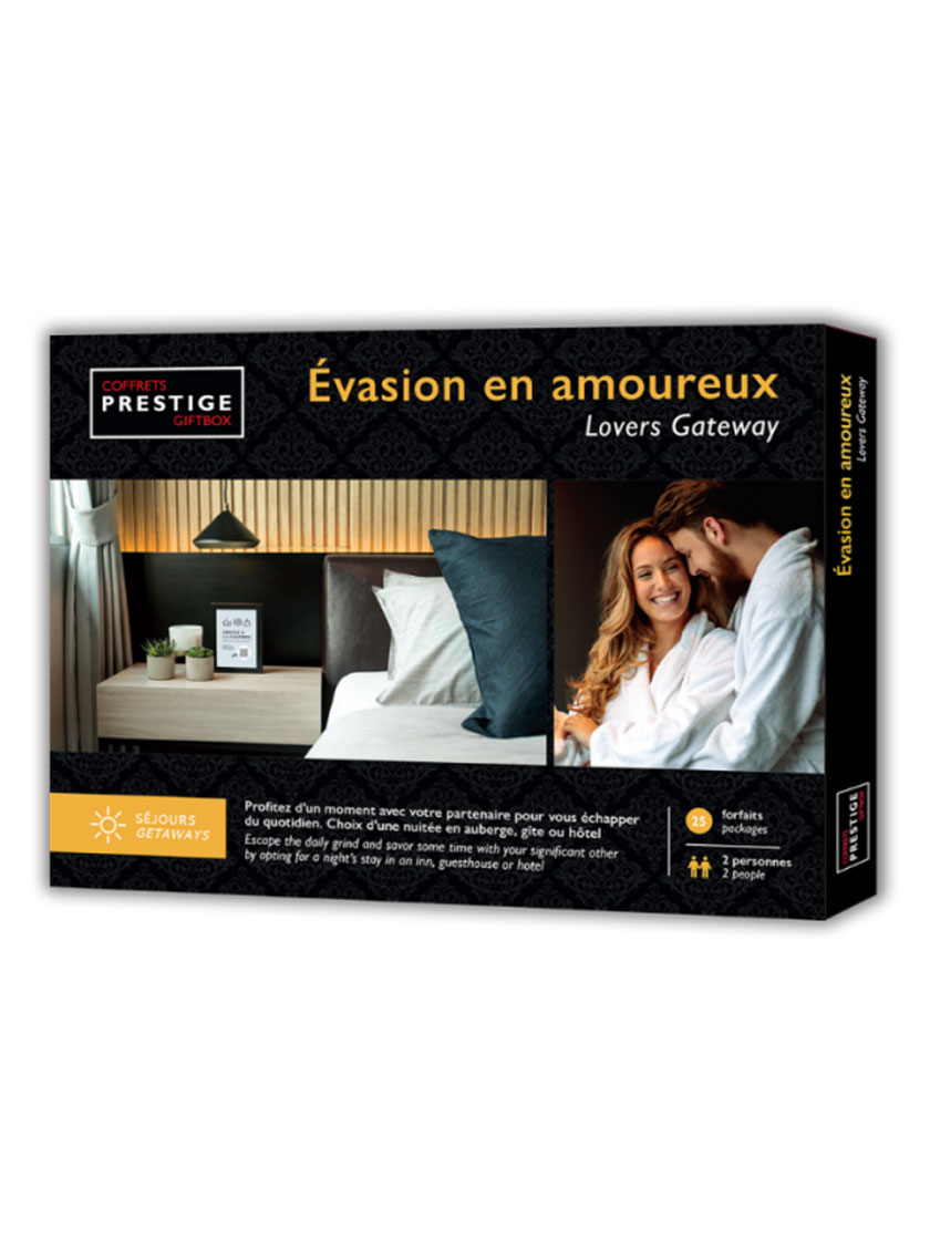 Coffrets Prestige – Évasion en amoureux