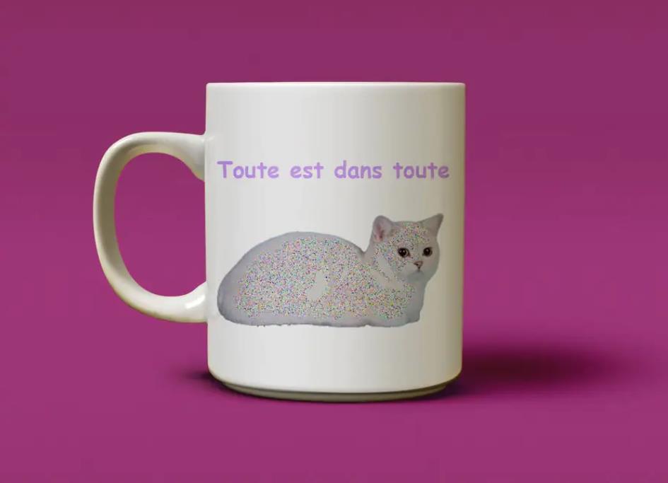 tasse pour échange de cadeaux Toute est dans toute