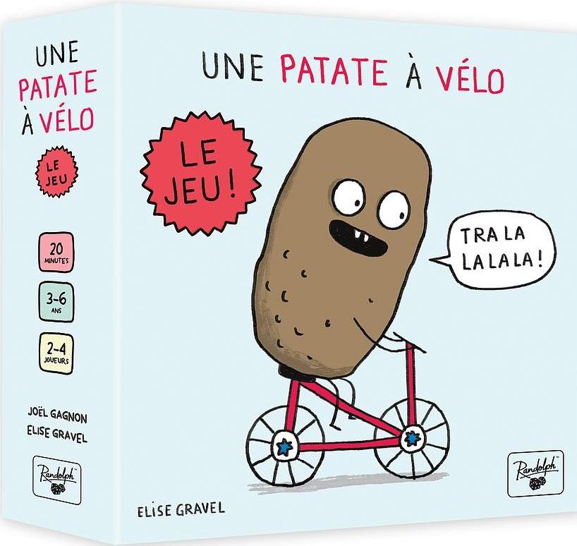 Une patate à vélo – Le jeu