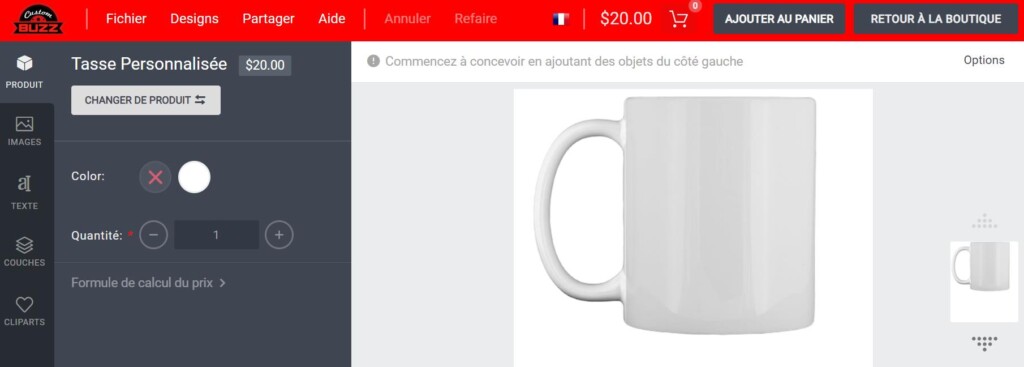 Tasse personnalisée à offrir en cadeau