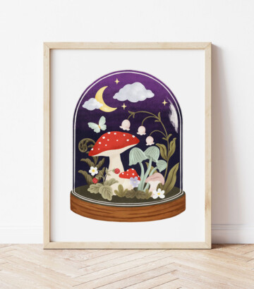 Terrarium magique – Affiche