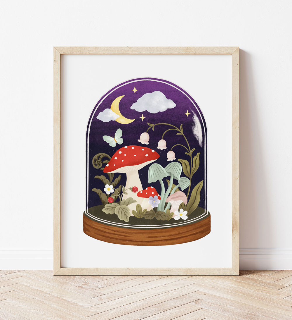 Terrarium magique – Affiche