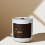Bougie de soya - Feu de bois