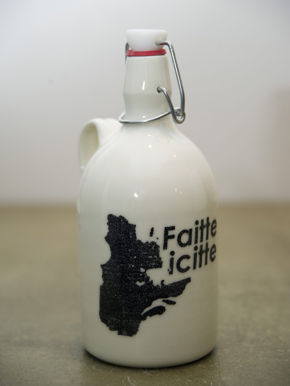 Bouteille à sirop d’érable – Faitte icitte