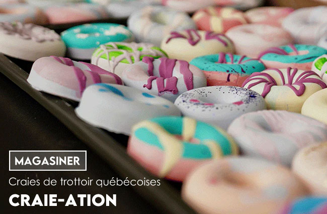 Craies de trottoir pour les enfants