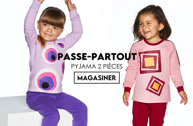Pyjama Passe-Partout 2 pièces pour enfant